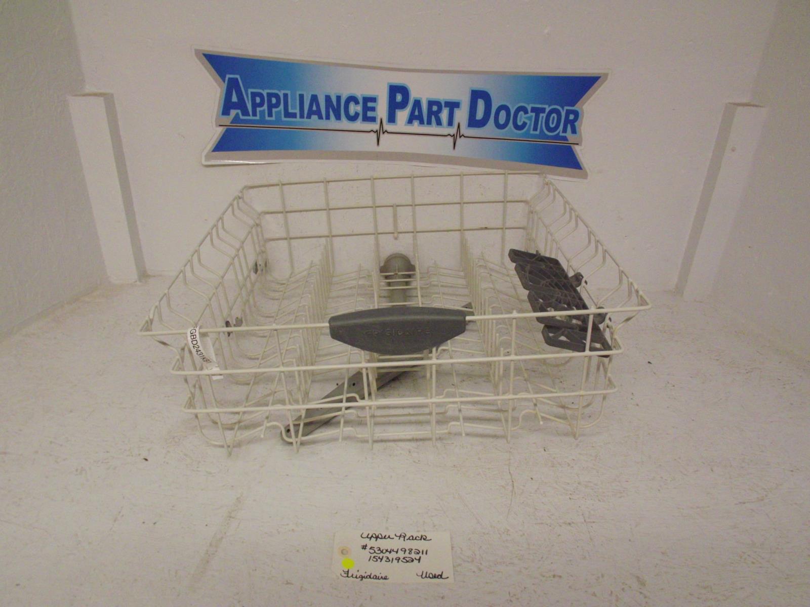 Frigidaire Dishwasher 5304498211 154319524 Upper Rack Used Frigidaire Dishwasher 5304498211 154319524 Upper Rack Used